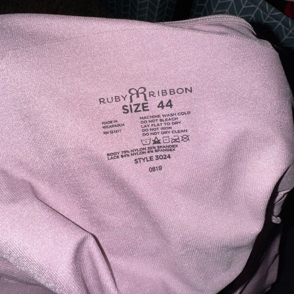 Ruby Ribbon Lavender Lace Cami - Picture 2 of 4